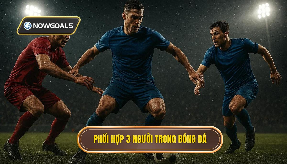 Tầm Quan Trọng Của Phối Hợp 3 Người Trong Bóng Đá Hiện Đại