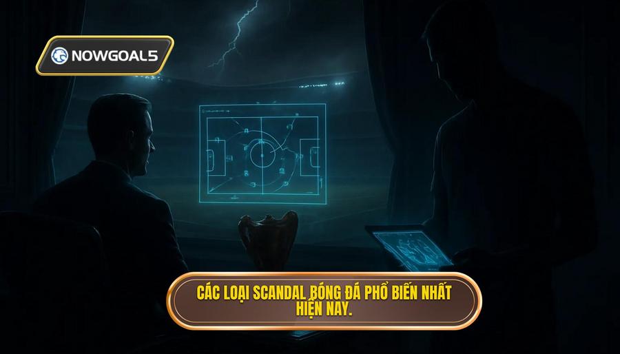 1. Các loại scandal bóng đá phổ biến nhất hiện nay.