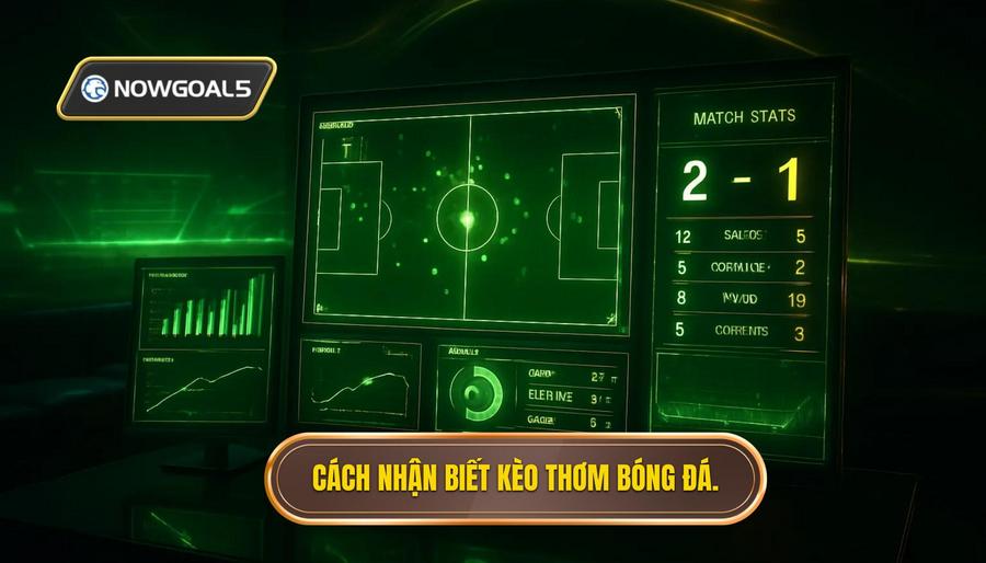 1. Cách nhận biết kèo thơm bóng đá.