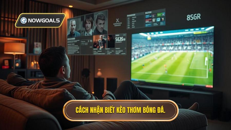 1. Cách nhận biết kèo thơm bóng đá.