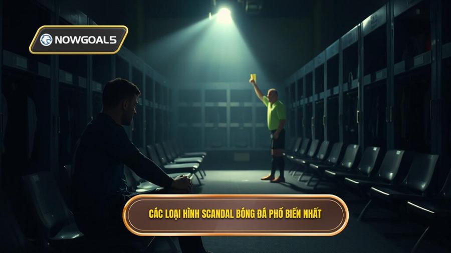 2. Các loại hình scandal bóng đá phổ biến nhất