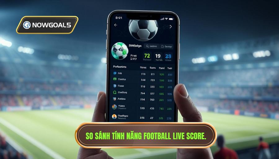 Bảng So Sánh Các Tính Năng Của Football Live Score Cao Cấp